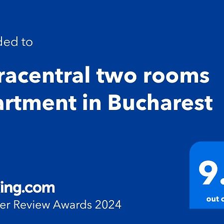 Ultracentral Two Rooms Apartment In Bucareste Exterior foto