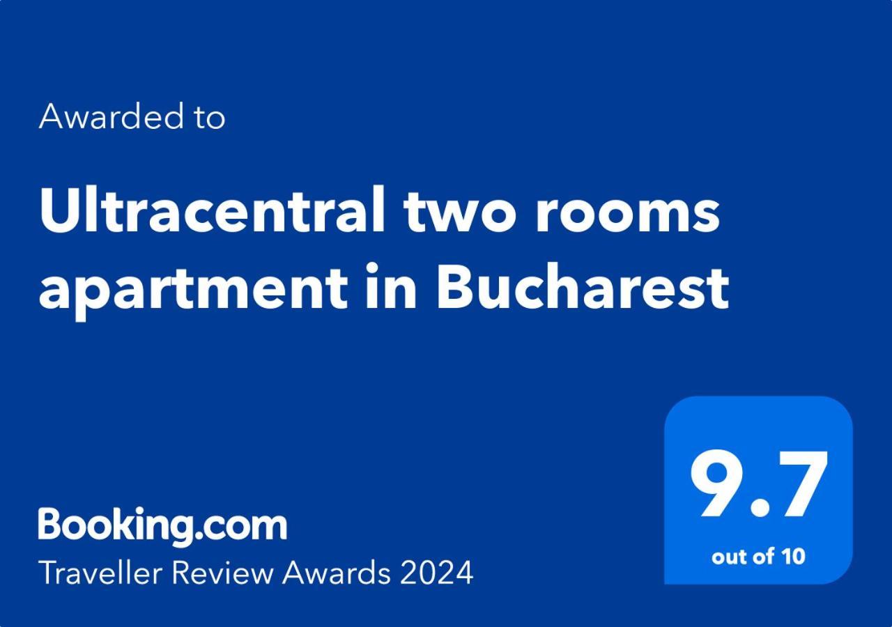 Ultracentral Two Rooms Apartment In Bucareste Exterior foto